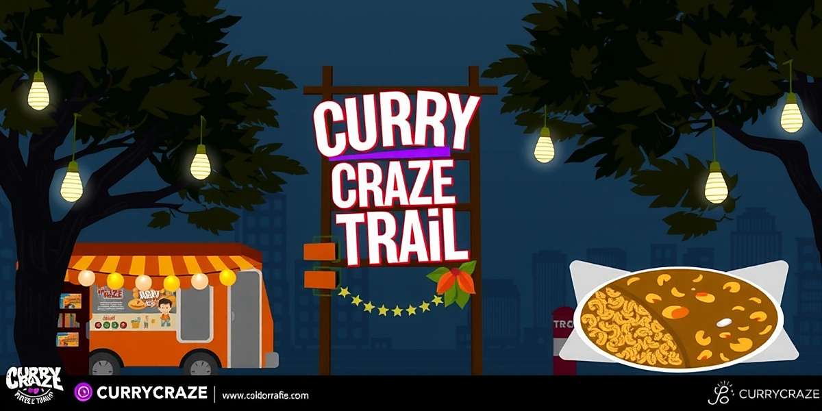 Curry Craze Trail - Future street food update Concept art for upcoming Curry Craze Trail street food expansion featuring popular Indian street food items